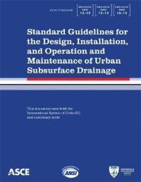 Book Cover for Standard Guidelines for the Design, Installation, and Operation and Maintenance of Urban Subsurface Drainage by American Society of Civil Engineers