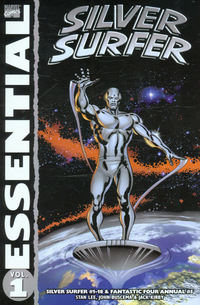 Book Cover for Essential Silver Surfer. Vol. 1 by Stan Lee, Jack Kirby, John Buscema