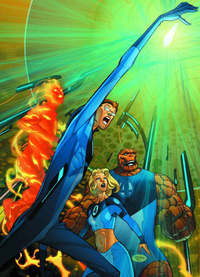 Book Cover for Ultimate Fantastic Four. God War by Mike Carey, Justin Ponsor, Dave McCaig, John Rauch