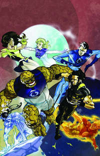 Book Cover for Ultimate X-Men Fantastic Four by Mike Carey