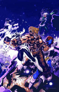 Book Cover for Supernovas by Mike Carey, Chris Bachalo