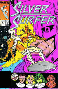 Book Cover for Silver Surfer. Vol. 2 Epic Illustrated #1, Silver Surfer (1982) #1, Silver Surfer (1987) #1-18 & Annual #1 & Marvel Fanfare #51 by Stan Lee