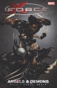 Book Cover for Angels and Demons by Craig Kyle, Christopher Yost, Clayton Crain, Cory Petit, John Barber