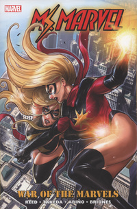 Book Cover for War of the Marvels by Brian M Reed, Sana Takeda, Sergio Ariño, Philippe Briones, Tom Brennan, Stephen Wacker, Ikari Studio