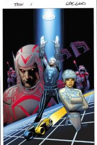 Book Cover for Tron by Peter David