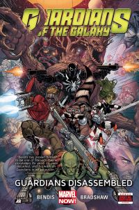 Book Cover for Guardians Disassembled by Brian Michael Bendis