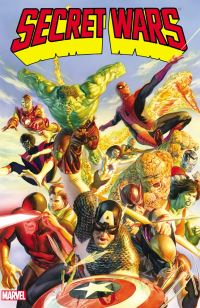 Book Cover for Secret Wars by Jim Shooter, Mike Zeck, Bob Layton
