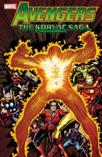 Book Cover for The Korvac Saga by Jim Shooter, David Michelinie, George Pérez
