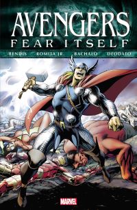 Book Cover for Fear Itself by Brian Michael Bendis, Mike Deodato, John Romita