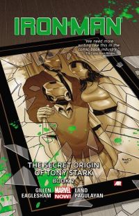 Book Cover for The Secret Origin of Tony Stark. Book 2 by Kieron Gillen
