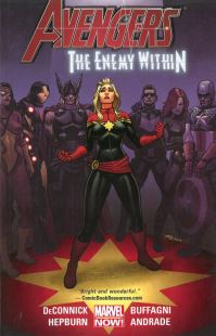 Book Cover for The Enemy Within by Kelly Sue DeConnick