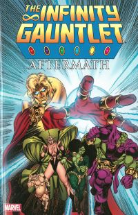 Book Cover for Infinity Gauntlet Aftermath by Ron Marz, Jim Starlin