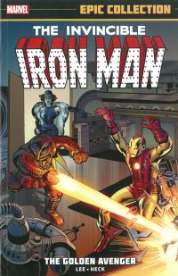 Book Cover for The Golden Avenger by Stan Lee