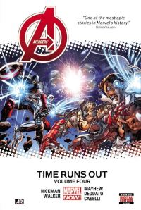 Book Cover for Time Runs Out. Volume 4 by Jonathan Hickman