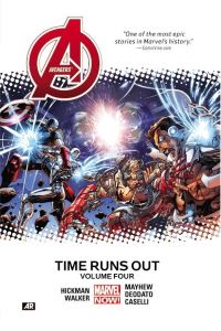 Book Cover for Time Runs Out. Volume 4 by Jonathan Hickman