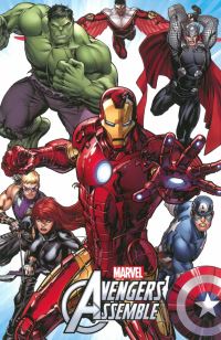 Book Cover for Avengers Assemble by Joe Caramagna, Kevin Burke, Chris Wyatt, Man of Action, Jay Faerber, Todd Casey, Stan Lee, Jack Kirby