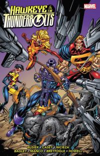 Book Cover for Hawkeye & Thunderbolts. Volume 1 by Kurt Busiek, Joe Casey