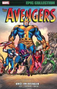 Book Cover for Once an Avenger by Stan Lee, Roy Thomas
