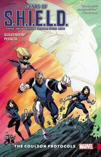 Book Cover for The Coulson Protocols by Marc Guggenheim, Rachelle Rosenberg, Chris Sotomayor, Stan Lee, Jack Kirby