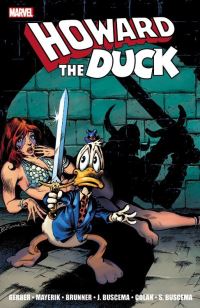 Book Cover for Howard the Duck Volume 1 by Steve Gerber