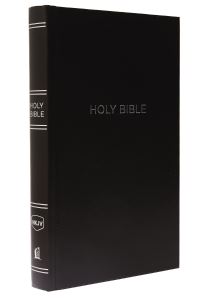 Book Cover for NKJV, Pew Bible, Hardcover, Black, Red Letter, Comfort Print by Thomas Nelson