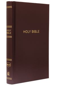 Book Cover for NKJV, Pew Bible, Hardcover, Burgundy, Red Letter, Comfort Print by Thomas Nelson