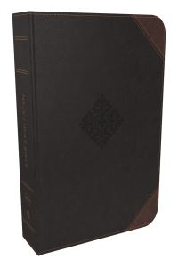 Book Cover for NKJV, Deluxe Reader's Bible, Leathersoft, Black, Comfort Print by Thomas Nelson