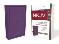 Book Cover for NKJV, Reference Bible, Personal Size Giant Print, Leathersoft, Purple, Red Letter, Comfort Print by Thomas Nelson