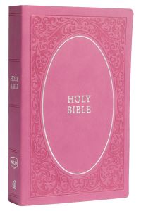 Book Cover for NKJV, Holy Bible, Soft Touch Edition, Leathersoft, Pink, Comfort Print by Thomas Nelson