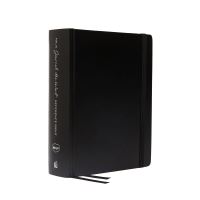 Book Cover for NKJV, Journal the Word Reference Bible, Hardcover, Black, Red Letter, Comfort Print by Thomas Nelson