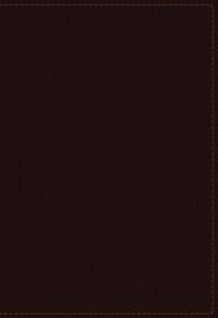 Book Cover for NKJV Study Bible, Premium Bonded Leather, Burgundy, Thumb Indexed, Comfort Print by Thomas Nelson