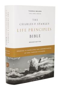 Book Cover for KJV, Charles F. Stanley Life Principles Bible, 2nd Edition, Hardcover, Comfort Print by Thomas Nelson
