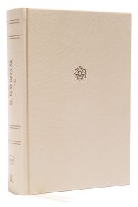 Book Cover for NKJV, The Woman's Study Bible, Cloth Over Board, Cream, Red Letter, Full-Color Edition by Thomas Nelson