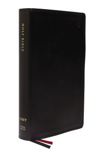 Book Cover for NET Bible, Single-Column Reference, Leathersoft, Black, Comfort Print by Thomas Nelson