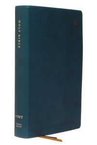 Book Cover for NET Bible, Single-Column Reference, Leathersoft, Teal, Comfort Print by Thomas Nelson