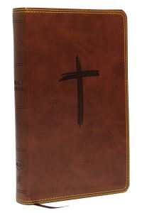Book Cover for NKJV, Holy Bible for Kids, Leathersoft, Brown, Comfort Print by Thomas Nelson