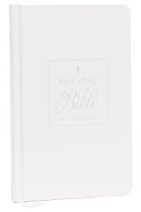 Book Cover for KJV, Baby's First New Testament, Hardcover, White, Red Letter, Comfort Print by Thomas Nelson