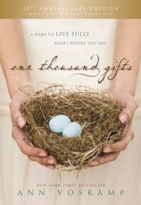 Book Cover for One Thousand Gifts by Ann Voskamp
