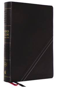 Book Cover for KJV, Word Study Reference Bible, Leathersoft, Black, Red Letter, Comfort Print by Thomas Nelson
