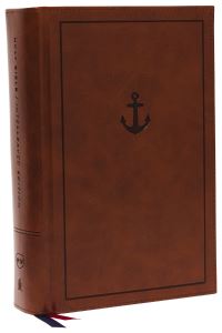 Book Cover for NKJV, Interleaved Bible, Journal Edition, Leathersoft Over Board, Brown, Red Letter, Comfort Print by Thomas Nelson