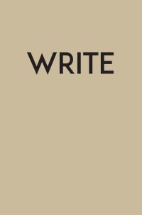 Book Cover for Write - Medium Kraft by Editors of Chartwell Books
