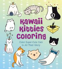 Book Cover for Kawaii Kitties Coloring by Editors of Chartwell Books