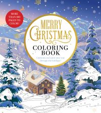 Book Cover for Merry Christmas Coloring Book by Editors of Chartwell Books