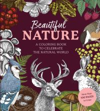 Book Cover for Beautiful Nature Coloring Book by Editors of Chartwell Books