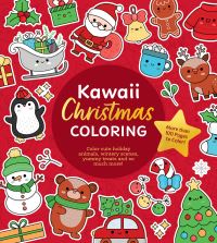 Book Cover for Kawaii Christmas Coloring by Editors of Chartwell Books