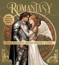 Book Cover for Romantasy Coloring Book by Editors of Chartwell Books