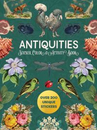 Book Cover for Antiquities Sticker, Color & Activity Book by Editors of Chartwell Books