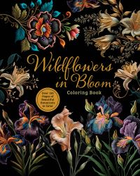 Book Cover for Wildflowers in Bloom Coloring Book by Editors of Chartwell Books