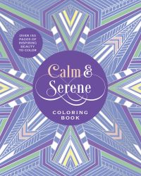 Book Cover for Calm & Serene Coloring Book by Editors of Chartwell Books