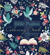 Book Cover for Bible Psalms Coloring Book by Editors of Chartwell Books